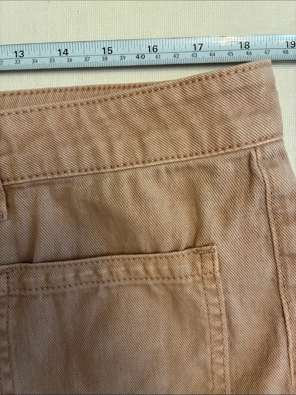Kut from the Kloth Dusty Rose Cropped High Rise Straight Jeans - Picture 11 of 13